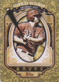 2012 Topps - Gold Rush Wrapper Redemption (Series 1) #12 Jay Bruce Front