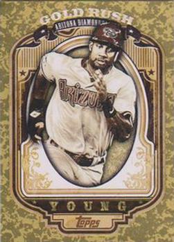 2012 Topps - Gold Rush Wrapper Redemption (Series 1) #13 Chris Young Front