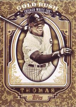 2012 Topps - Gold Rush Wrapper Redemption (Series 1) #21 Frank Thomas Front