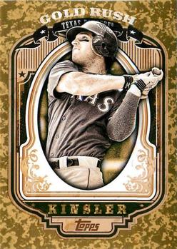 2012 Topps - Gold Rush Wrapper Redemption (Series 1) #23 Ian Kinsler Front
