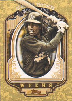 2012 Topps - Gold Rush Wrapper Redemption (Series 1) #26 Jemile Weeks Front