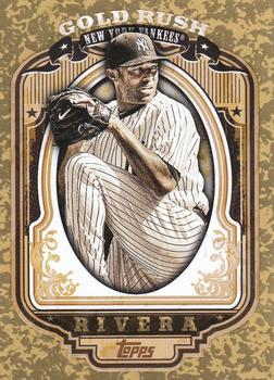 2012 Topps - Gold Rush Wrapper Redemption (Series 1) #30 Mariano Rivera Front
