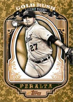 2012 Topps - Gold Rush Wrapper Redemption (Series 1) #31 Jhonny Peralta Front