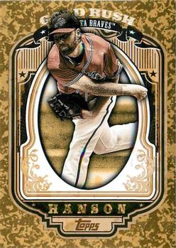 2012 Topps - Gold Rush Wrapper Redemption (Series 1) #32 Tommy Hanson Front