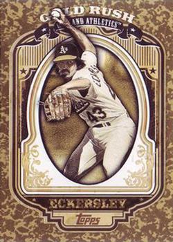 2012 Topps - Gold Rush Wrapper Redemption (Series 1) #41 Dennis Eckersley Front