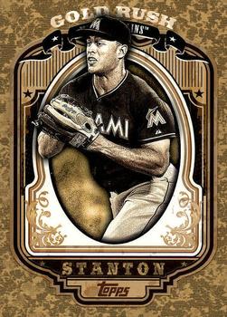 2012 Topps - Gold Rush Wrapper Redemption (Series 1) #61 Giancarlo Stanton Front