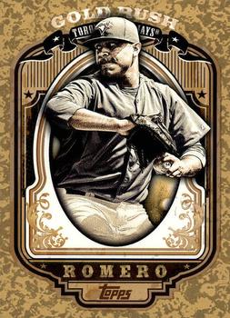 2012 Topps - Gold Rush Wrapper Redemption (Series 1) #62 Ricky Romero Front