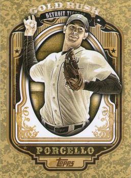 2012 Topps - Gold Rush Wrapper Redemption (Series 1) #83 Rick Porcello Front