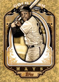 2012 Topps - Gold Rush Wrapper Redemption (Series 1) #96 Willie Mays Front
