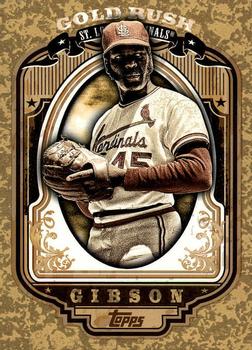 2012 Topps - Gold Rush Wrapper Redemption (Series 1) #97 Bob Gibson Front