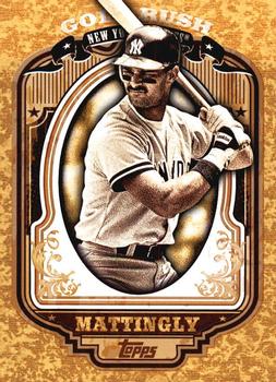 2012 Topps - Gold Rush Wrapper Redemption (Series 1) #98 Don Mattingly Front