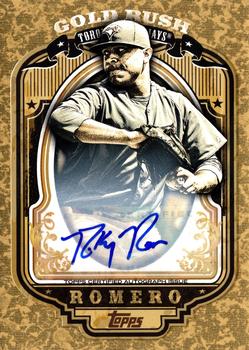 2012 Topps - Gold Rush Wrapper Redemption Autographs #62 Ricky Romero Front