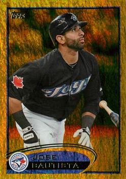 2012 Topps - Gold Sparkle #100 Jose Bautista Front