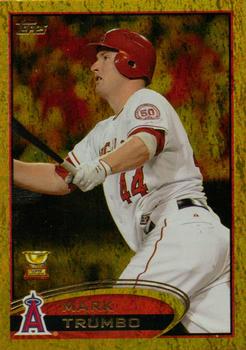 2012 Topps - Gold Sparkle #106 Mark Trumbo Front