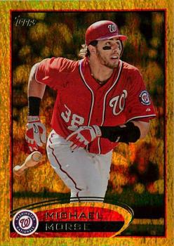 2012 Topps - Gold Sparkle #165 Michael Morse Front