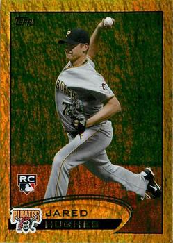 2012 Topps - Gold Sparkle #175 Jared Hughes Front