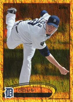 2012 Topps - Gold Sparkle #201 Doug Fister Front
