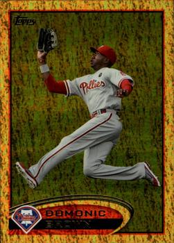 2012 Topps - Gold Sparkle #98 Domonic Brown Front