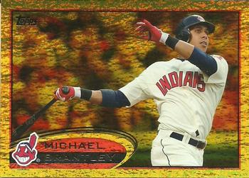 2012 Topps - Gold Sparkle #182 Michael Brantley Front