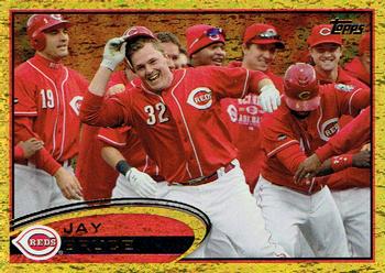 2012 Topps - Gold Sparkle #220 Jay Bruce Front