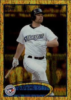 2012 Topps - Gold Sparkle #245 Adam Lind Front