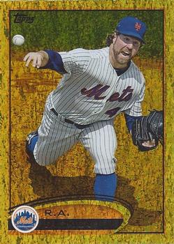 2012 Topps - Gold Sparkle #279 R.A. Dickey Front