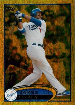 2012 Topps - Gold Sparkle #39 James Loney Front