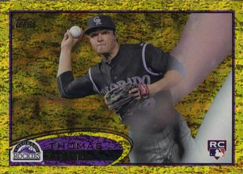 2012 Topps - Gold Sparkle #460 Thomas Field Front