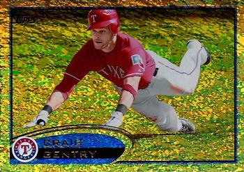2012 Topps - Gold Sparkle #347 Craig Gentry Front