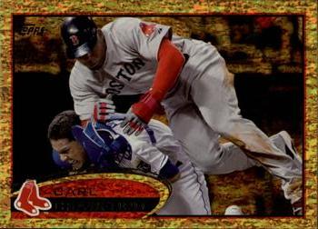 2012 Topps - Gold Sparkle #368 Carl Crawford Front