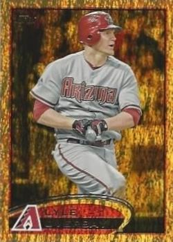 2012 Topps - Gold Sparkle #370 Lyle Overbay Front