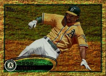 2012 Topps - Gold Sparkle #374 Coco Crisp Front