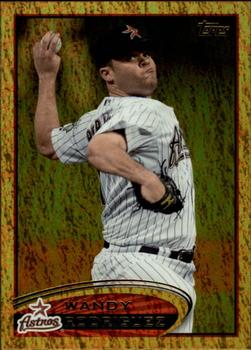 2012 Topps - Gold Sparkle #382 Wandy Rodriguez Front