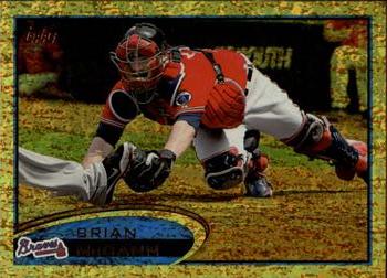2012 Topps - Gold Sparkle #399 Brian McCann Front