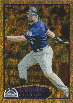 2012 Topps - Gold Sparkle #416 Todd Helton Front