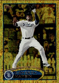 2012 Topps - Gold Sparkle #419 Cameron Maybin Front