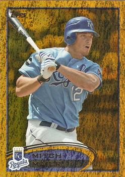 2012 Topps - Gold Sparkle #474 Mitch Maier Front