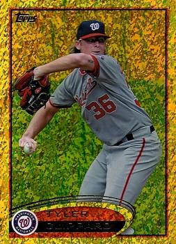 2012 Topps - Gold Sparkle #503 Tyler Clippard Front