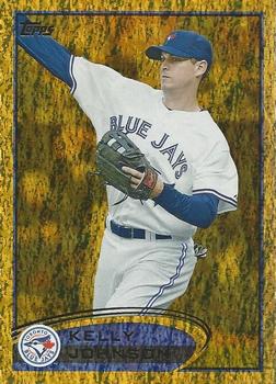 2012 Topps - Gold Sparkle #549 Kelly Johnson Front