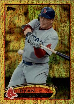 2012 Topps - Gold Sparkle #651 Ryan Sweeney Front