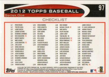 2012 Topps - Gold Sparkle #97 Jim Thome Back