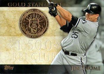 2012 Topps - Gold Standard #GS-27 Jim Thome Front