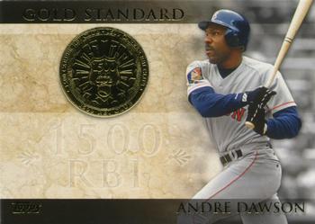 2012 Topps - Gold Standard #GS-19 Andre Dawson Front