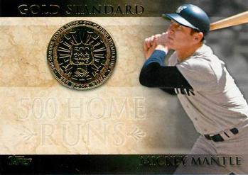 2012 Topps - Gold Standard #GS-24 Mickey Mantle Front