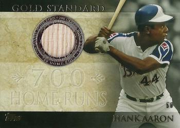 2012 Topps - Gold Standard Relics #GSR-HA Hank Aaron Front