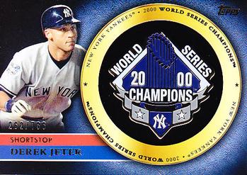 2012 Topps - Gold World Series Champion Commemorative Pins #GCP-DJ Derek Jeter Front