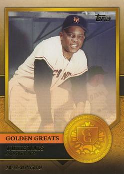 2012 Topps - Golden Greats #GG-12 Willie Mays Front