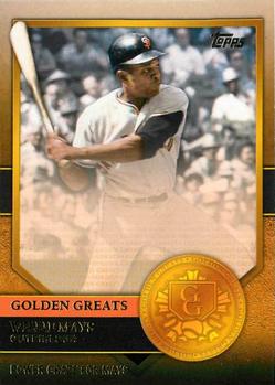 2012 Topps - Golden Greats #GG-13 Willie Mays Front