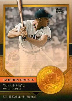 2012 Topps - Golden Greats #GG-14 Willie Mays Front