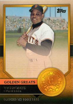 2012 Topps - Golden Greats #GG-15 Willie Mays Front